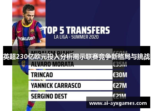 英超230亿欧元投入分析揭示联赛竞争新格局与挑战